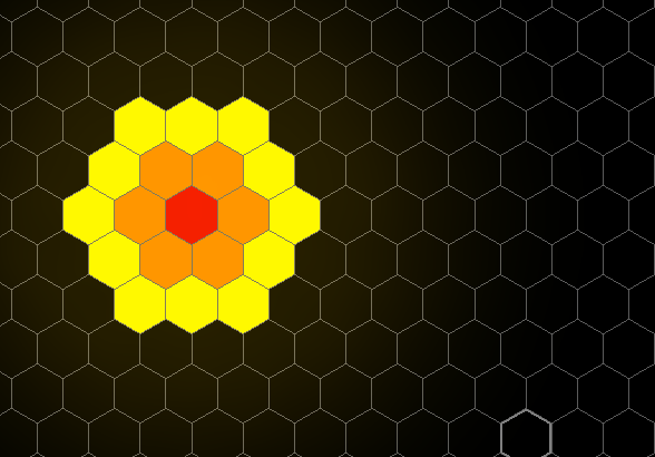 Clicking and dragging is a reliable way to move your Hexels, even if they sometimes look a little odd along the way.